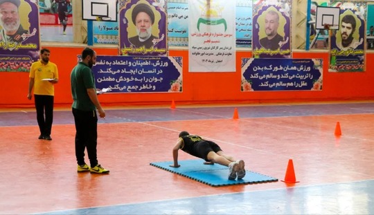 نیروی زمینی سپاه میزبان مسابقات ورزشی فرزندان کارکنان سپاه