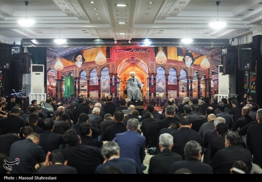 عزاداری ماه محرم در هیئت محبان الفاطمه (س)