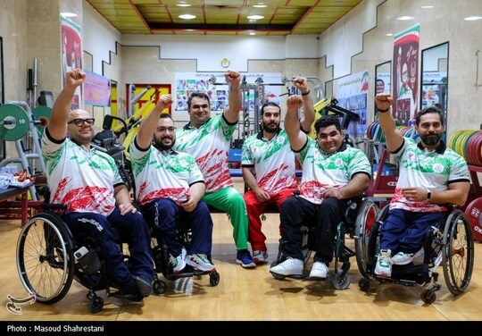 اردوی تیم پاراوزنه برداری ایران برای حضور در پارالمپیک پاریس