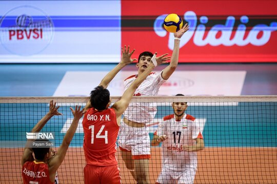والیبال قهرمانی مردان زیر ۲۰ سال آسیا- ایران و چین