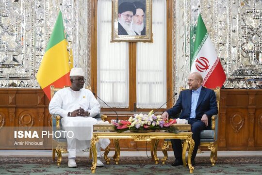 دیدار ملک جائو رئیس مجلس مالی با محمدباقر قالیباف