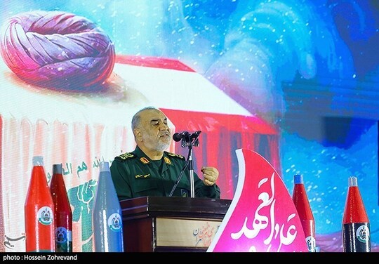 سخنرانی سرلشکر سلامی در مراسم بزرگداشت شهدای مقاومت در مصلی تهران