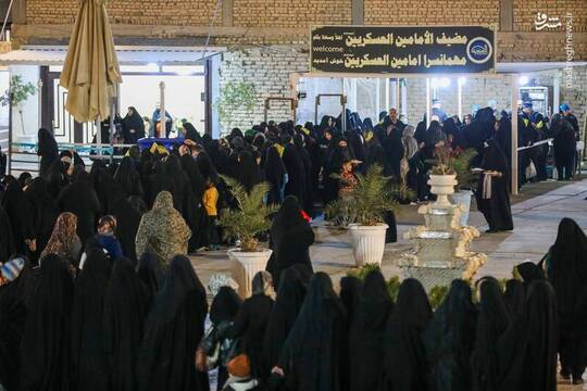 مضیف حرمین امامین عسکرین سامرا در ایام ماه مبارک رمضان در ساعات افطار و سحر میزبان زائران است.