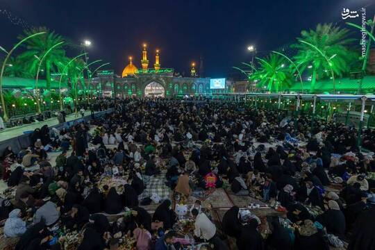 با فرا رسیدن ماه مبارک رمضان در اولین شب جمعه این ماه پر فضیلت خیل عظیمی از زائران در حرم امام حسین علیه‌السلام و حضرت اباالفضل‌ علیه‌السلام حضور پیدا کردند.