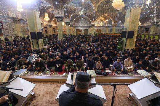 در ماه مبارک رمضان مراسم جزءخوانی قرآن کریم در حرمین امامین عسکرین سامرا برگزار می‌شود.