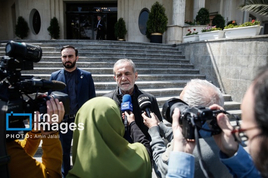 مصاحبه «مسعود پزشکیان» رئیس جمهور با خبرنگاران پس از جلسه هیأت دولت