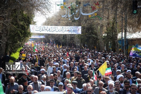 راهپیمایی روز جهانی قدس - بجنورد