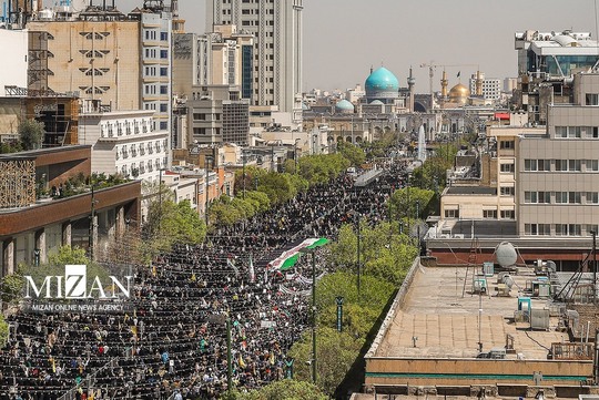 راهپیمایی روز جهانی قدس - مشهد