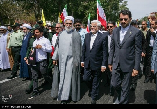 راهپیمایی روز قدس در کیش