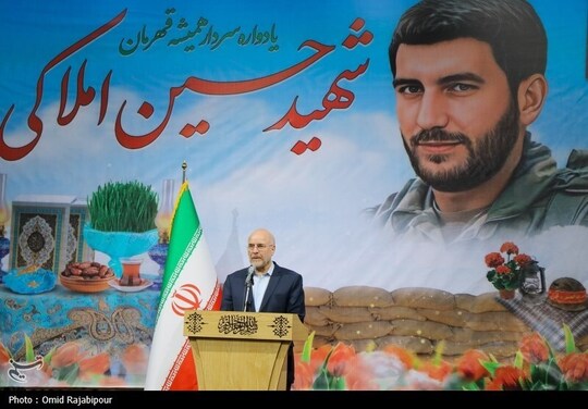 مراسم سی و ششمین یادواره سردار شهید حسین املاکی با سخنرانی محمدباقر قالیباف رئیس مجلس شورای اسلامی با حضور پرشور مردم در مسجد جامع شهرستان لنگرود برگزار شد
