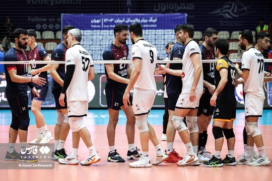 فینال لیگ والیبال مردان