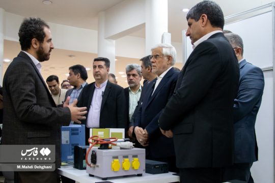 بازدید معاون اول رئیس جمهور از پارک فناوری پردیس