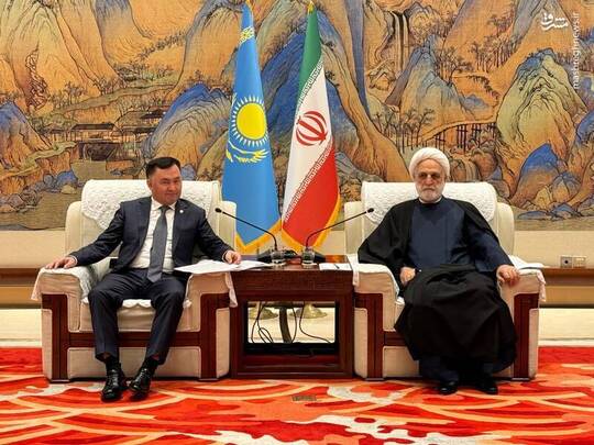 دیدار حجت الاسلام اژه ای با عالی‌ترین مقام قضایی تاجیکستان