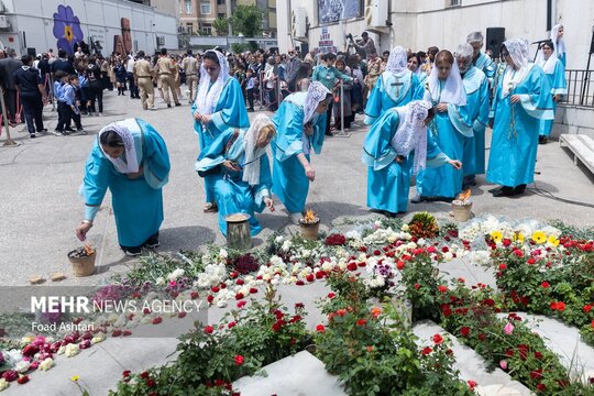 مراسم یکصد و دهمین سالروز نسل کشی ارامنه، صبح روز پنجشنبه ۴ اردیبهشت در کلیسای سرکیس مقدس برگزار شد.