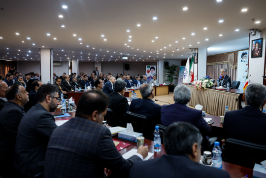 نشست روسای حوزه برگزاری آزمون با حضور حسین سیمایی صراف