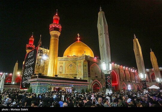 حرم مطهر حضرت علی (ع) در آستانه اربعین حسینی