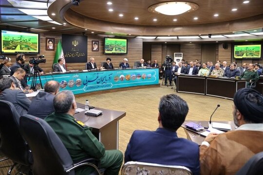جلسه شورای برنامه‌ریزی و توسعه استان آذربایجان غربی با حضور رئیس‌جمهور پزشکیان