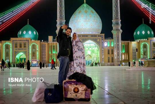 آیین اعتکاف رجبیه در مسجد جمکران