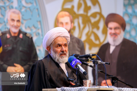 سخنرانی حجت‌الاسلام‌والمسلمین حسین طائب، مشاور فرمانده کل سپاه در مراسم بزرگداشت سالگرد شهادت سپهبد حاج قاسم سليمانی در تبریز