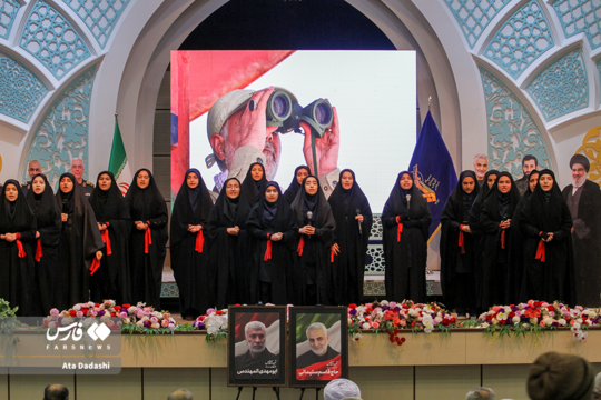 مراسم بزرگداشت سالگرد شهادت سپهبد حاج قاسم سليمانی در تبریز