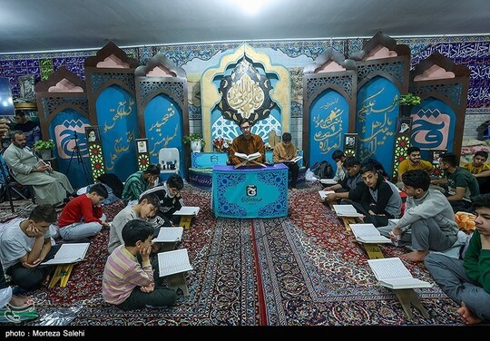 مراسم معنوی اعتکاف در اصفهان