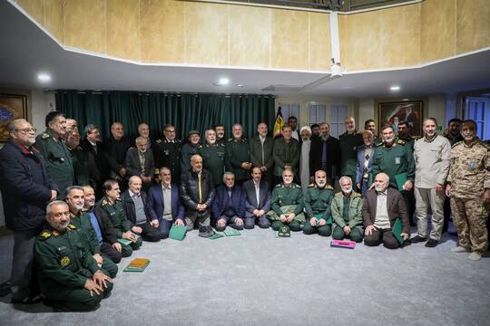 برنامه شکوه پاسداری به مناسبت سوم شعبان روز میلاد امام حسین (ع) و روز پاسدار