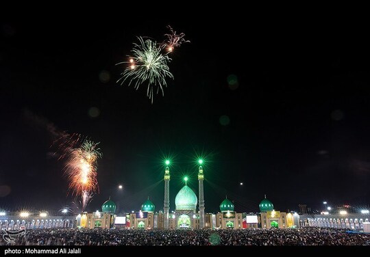 شب نیمه شعبان در مسجد مقدس جمکران