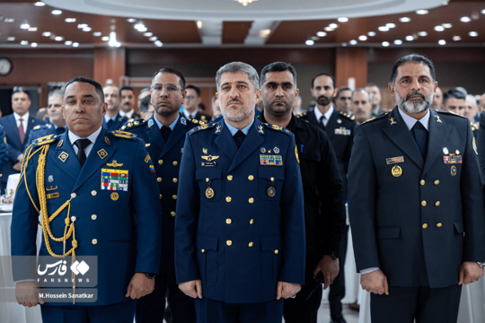 دیدار وابستگان نظامی خارجی با فرمانده نیروی هوایی ارتش