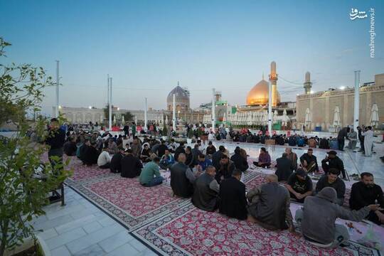 سفره‌های افطار در اطراف حرمین سامرا