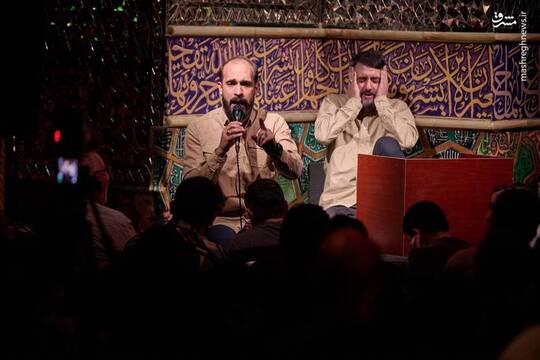 هفتمین شب از مناجات خوانی ماه مبارک رمضان با سخنرانی شیخ اسماعیل رمضانی و با نوای محمد حسین پویانفر در امامزاده صالح(ع) تجریش برگزار شد.