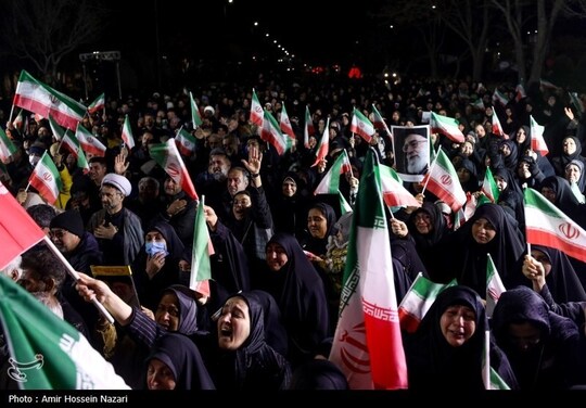 اجتماع سوگواران رهبر شهید انقلاب در قزوین