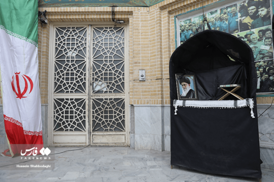 قم؛ سیاه‌پوش «امام شهید»