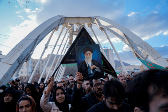 لرستان در سوگ رهبر شهید