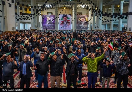 مراسم احیای شب بیست و یکم ماه رمضان در حرم مطهر حضرت شاهچراغ (ع)