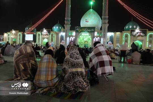 احیای شب ۲۱ رمضان در مسجد مقدس جمکران
