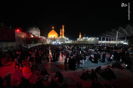 حال و هوای حرمین سامرا در سومین شب قدر