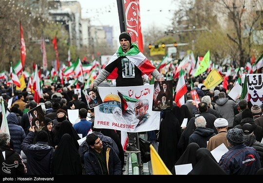 راهپیمایی روز جهانی قدس در تهران