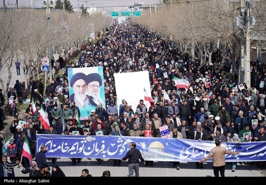 راهپیمایی روز قدس در بجنورد