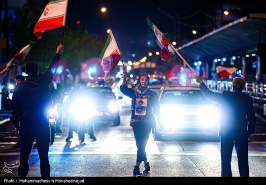 موج سی و پنجم حماسه خیابان در تهران