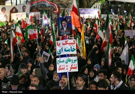 اجتماع مردم تبریز در حمایت از رهبری و نیروهای مسلح