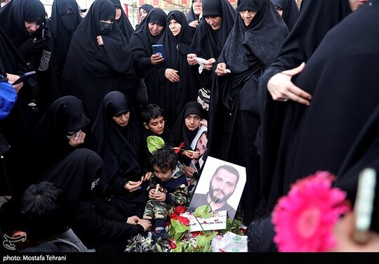 وداع با پیکر شهدای حملات آمریکایی صهیونیستی در تهران