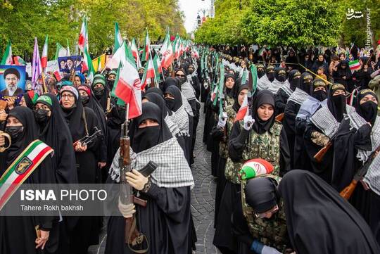 اجتماع دختران جان فدای ایران در شیراز