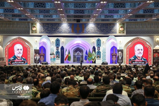 بزرگداشت شهید پاکپور و یاران شهیدش در حرم رضوی