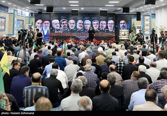مراسم گرامیداشت سرداران شهید و شهدای اقتدار ایران همزمان با نخستین سالگرد آغاز دفاع مقدس دوم موسوم به جنگ 12 روزه، روز چهارشنبه در مقبرة‌الشهدای شهرک شهید محلاتی برگزار شد.