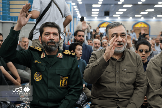 مراسم گرامیداشت شهدای اقتدار ایران