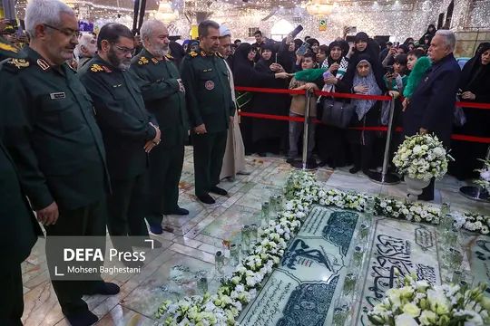مراسم سالگرد شهادت سردار سپهبد حسین سلامی