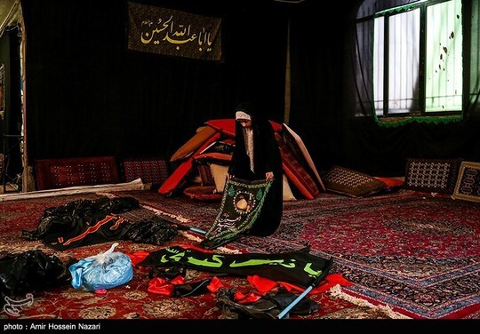 آماده سازی هیئت های مذهبی در آستانه ماه محرم - قزوین