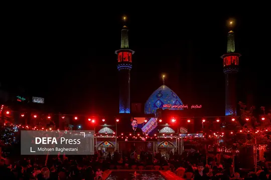 عزاداری شب چهارم محرم - امامزاده صالح (ع)