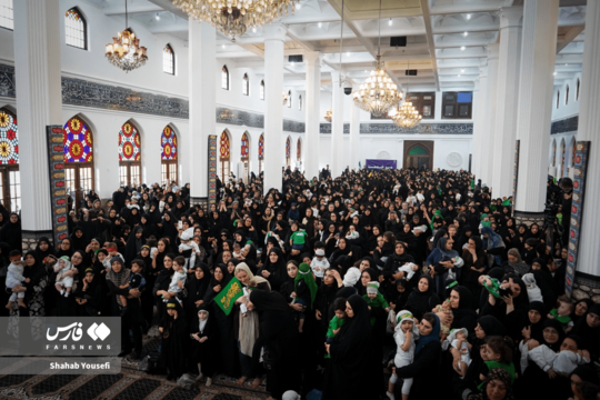 همایش شیرخوارگان حسینی در رشت
