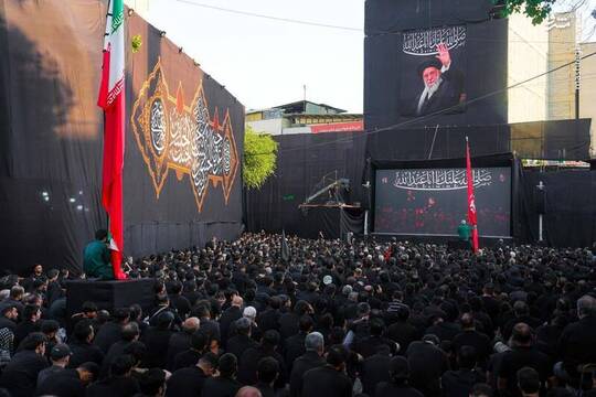 مراسم عزاداری شب هفتم محرم الحرام ۱۴۴۸ با سخنرانی حجت الاسلام عالی و با مداحی حاج محمود کریمی در هیئت رایه‌العباس(ع) رزمندگان شمیرانات برگزار شد.
